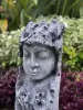 Artikelbild 9 des Artikels “Jadoo - Buddha Gesicht, Relief Baum, 80cm H | Steinguss “